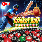Cricket Ball Roulette at 789 bingo